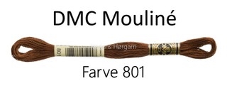 DMC Mouline Amagergarn farve 801